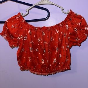 Off the shoulder top